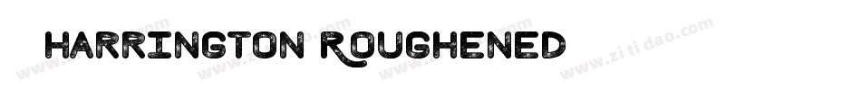 Charrington Roughened字体转换